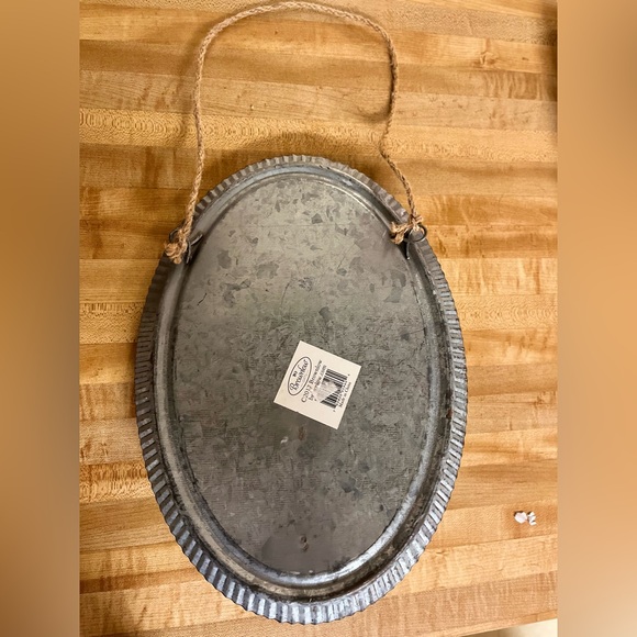 NWT⭐️Galvanized Tray Wall Hanger - Picture 2 of 5